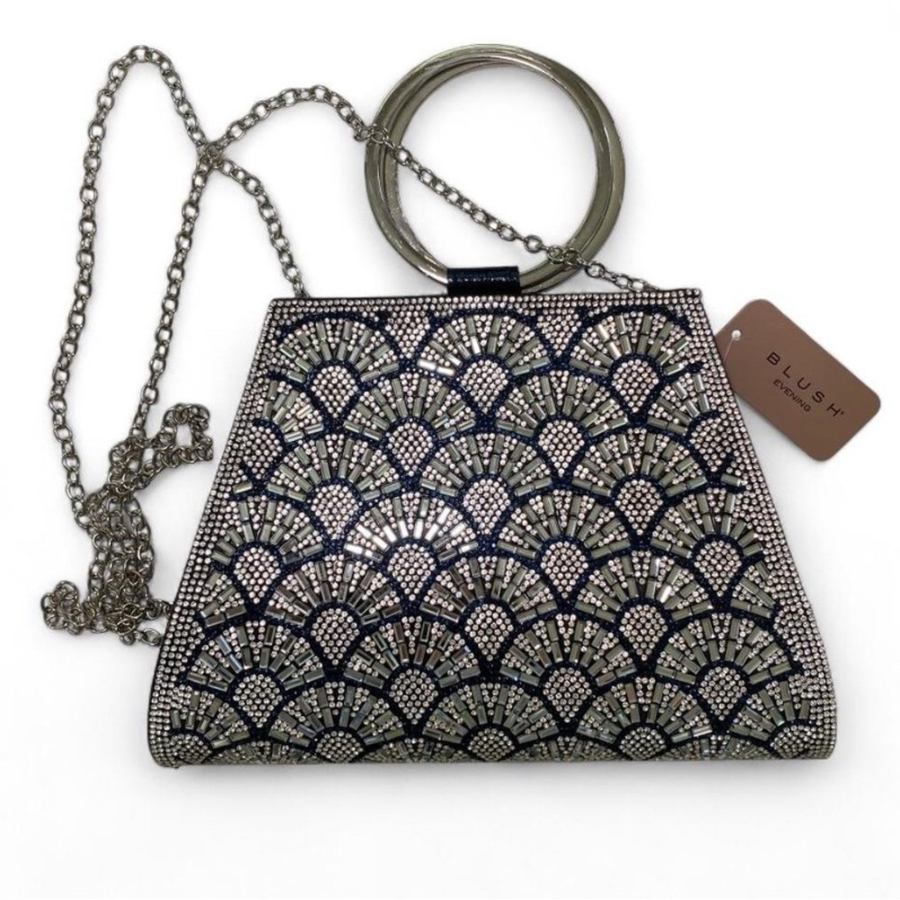 Blush evening purse
